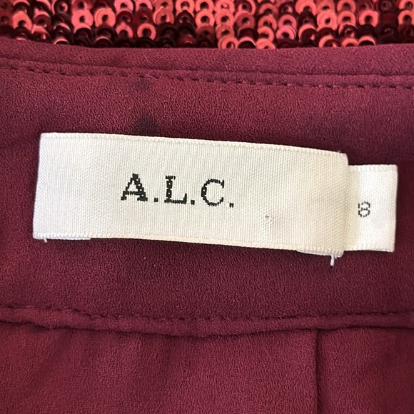 A.L.C. Sequined Midi Pencil Skirt - sz 8 - Picture 5 of 6